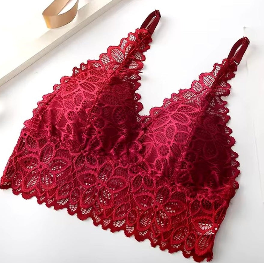 Navy lace bralette fits 8-10/a-b cup, pre-order other colours, 2 weeks