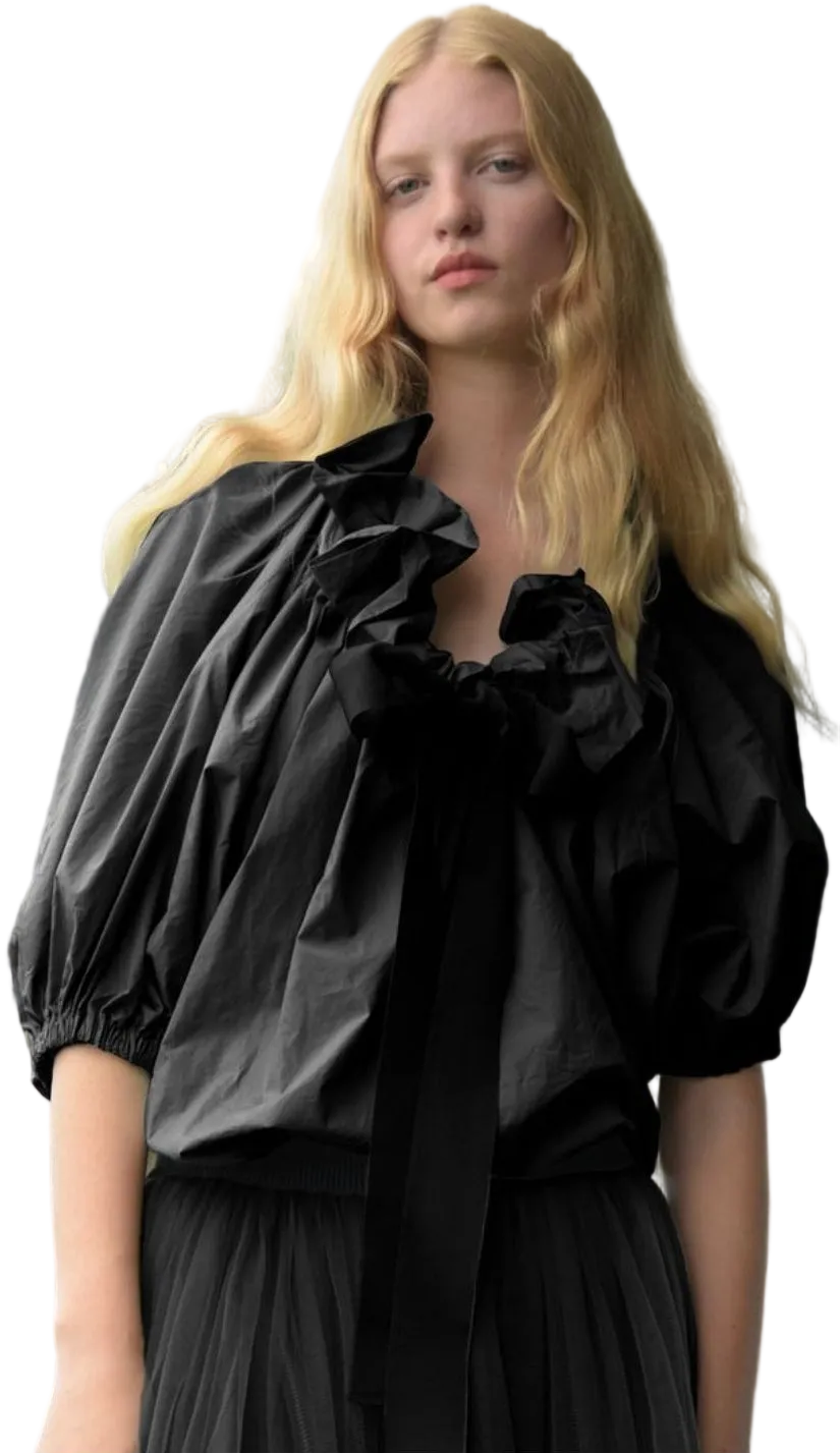 Trelise Cooper black Poplan Mad top, size 10
