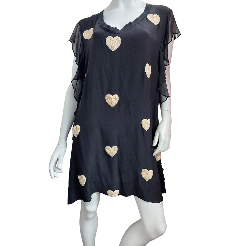 Cooper Designer black silk  🖤 dress, size 12