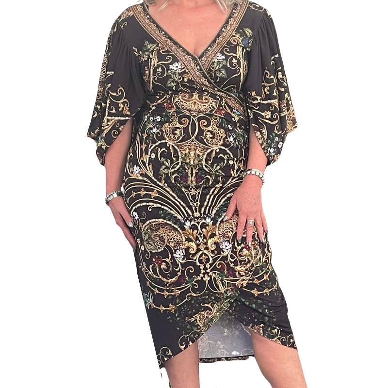 Camilla bodycon dress, size S/10