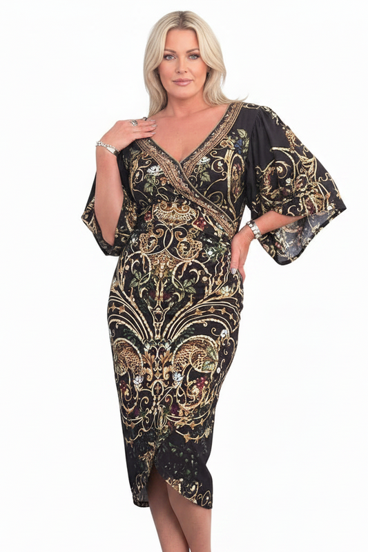 Camilla bodycon dress, size S/10