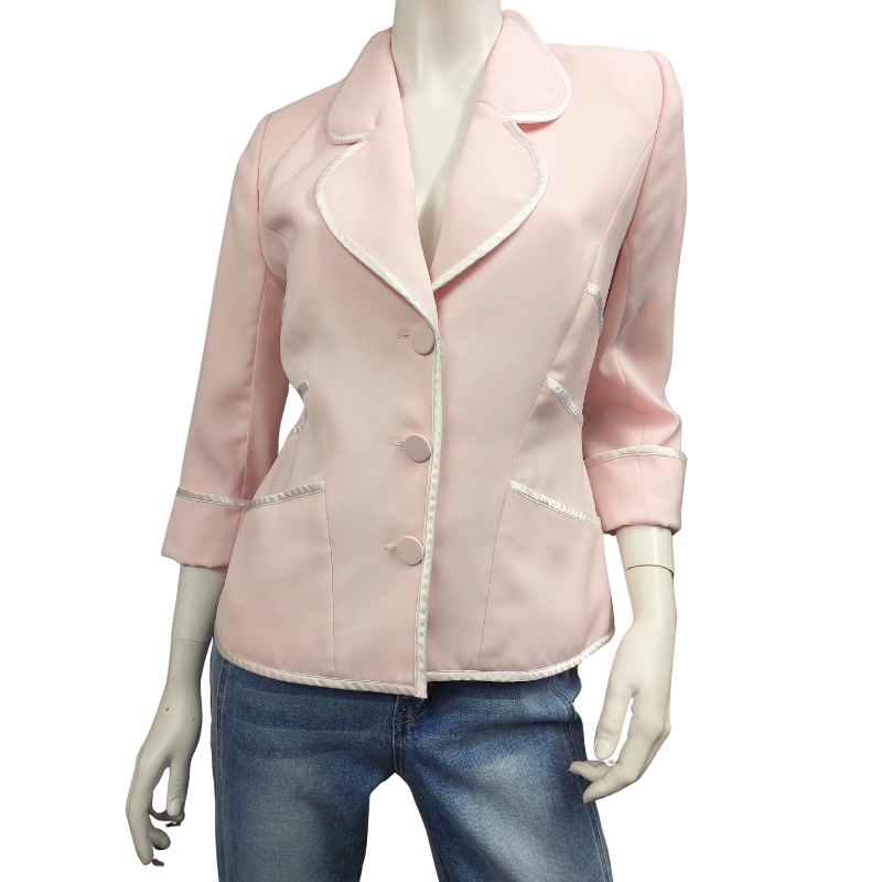 Adrianne Winklemann pink jacket, size 10-HIRE