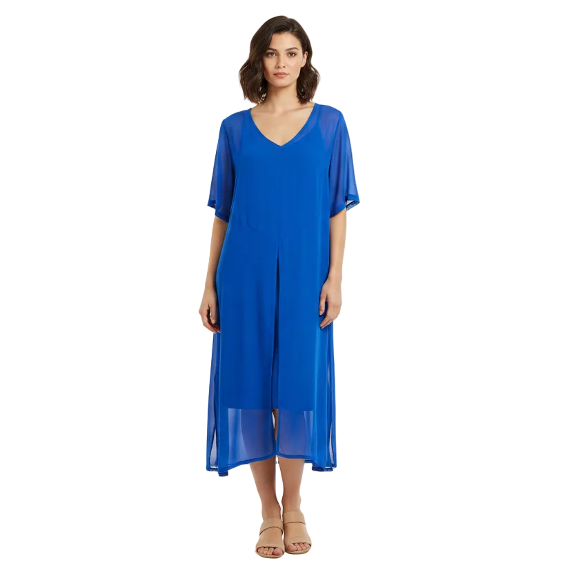 Cashews blue layering top size 16