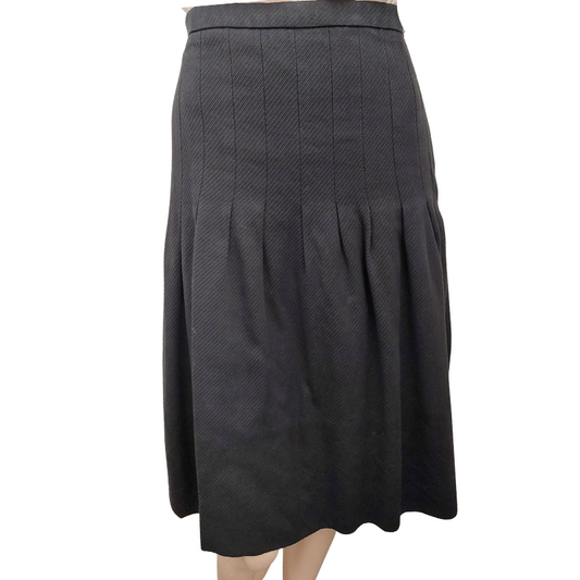 Moochi black cotton skirt, size 6