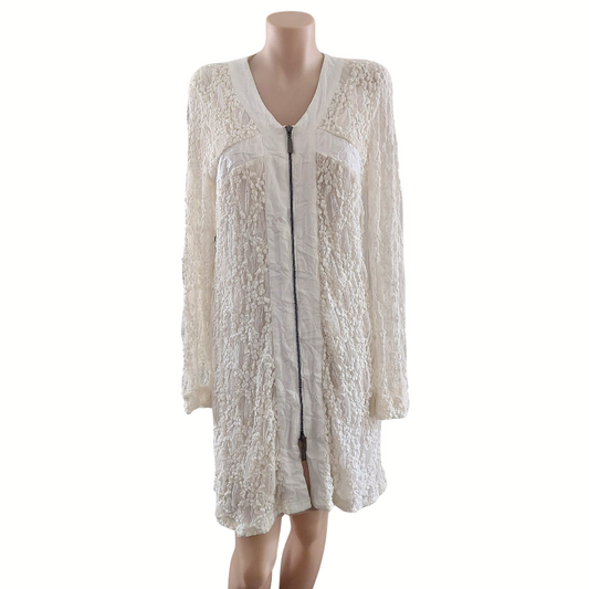 Jetblonde ivory lace dress, size 10