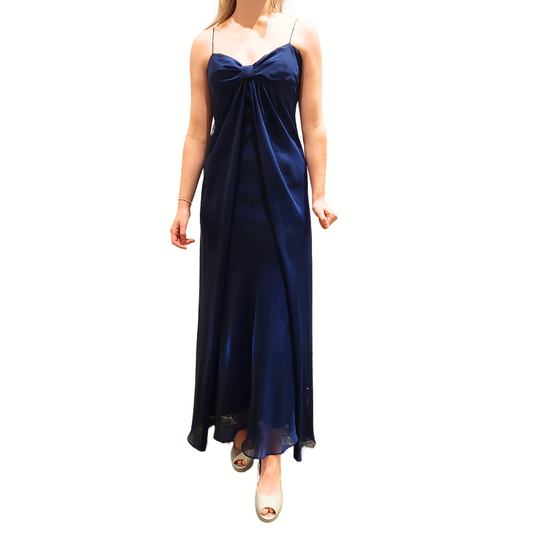 Janiel blue formal dress, size 10, HIRE