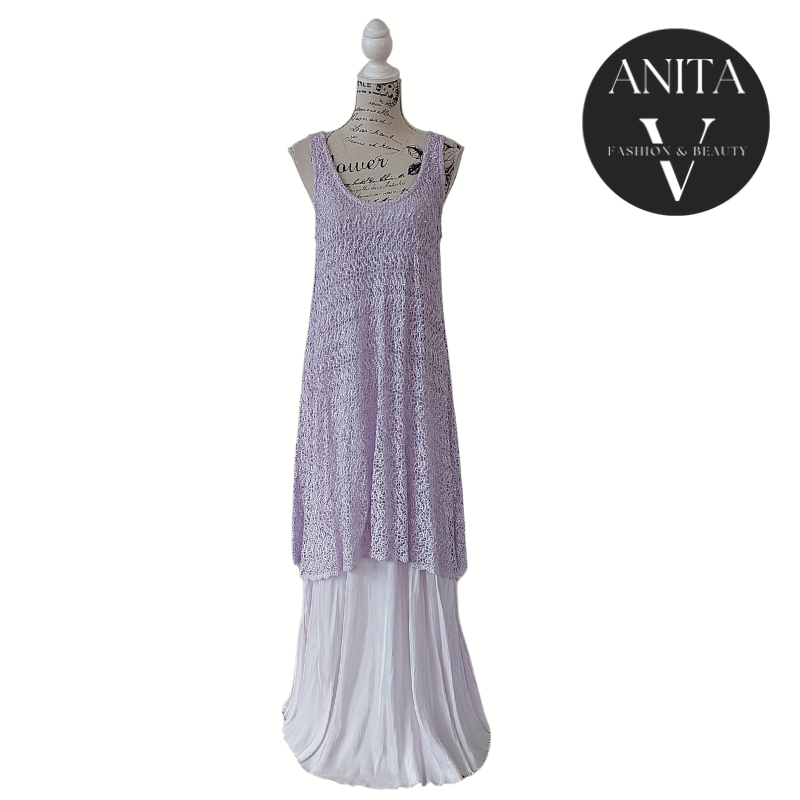 Anna Bennett purple stretch bodycon dress, size 10 HIRE