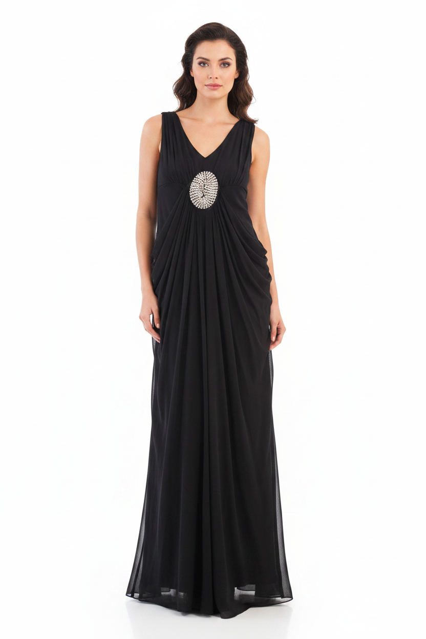 Atmosphere black diamante  dress, size 10