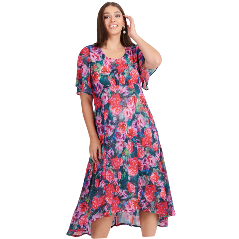 Amelia floral dress, size 18