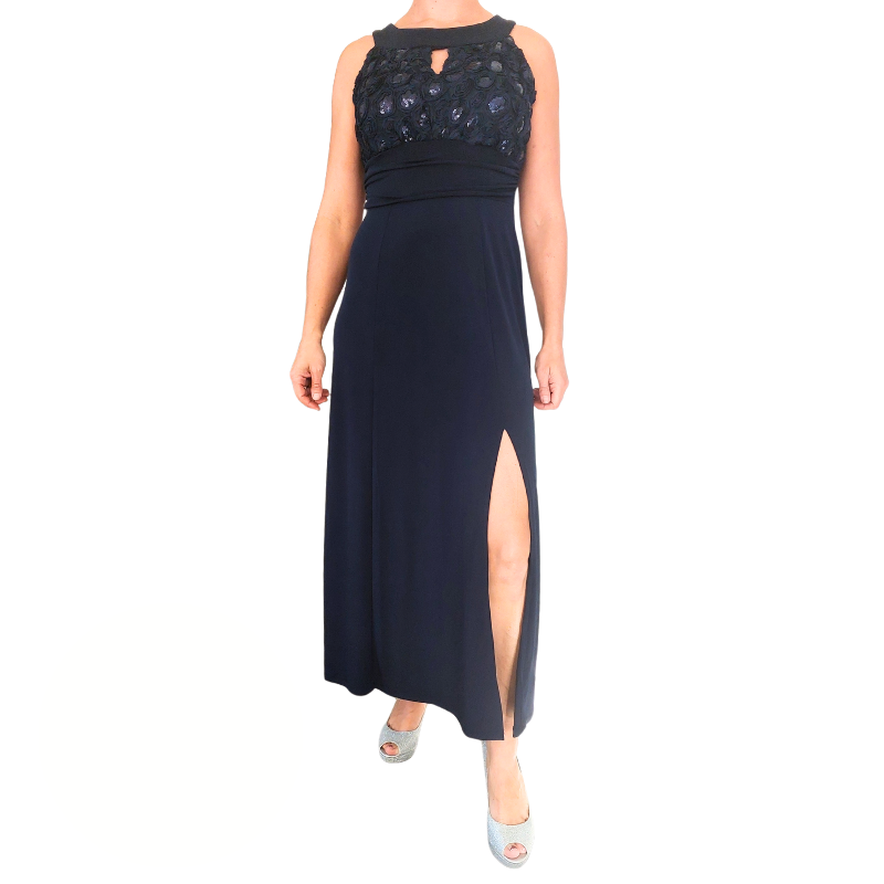 En Focus Studio navy formal dress/ball dress, size 10