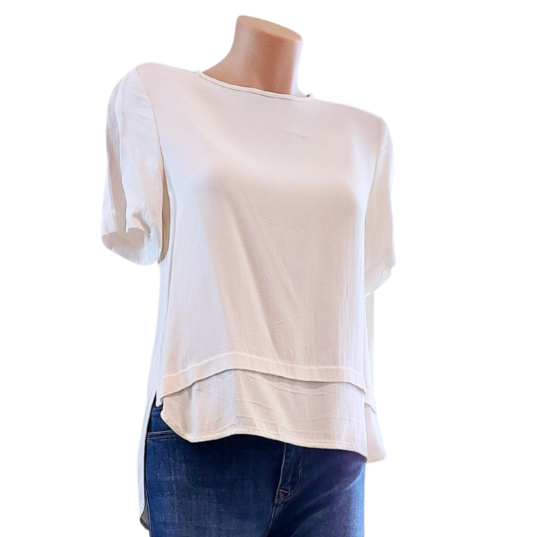 Zara ivory top, size 8