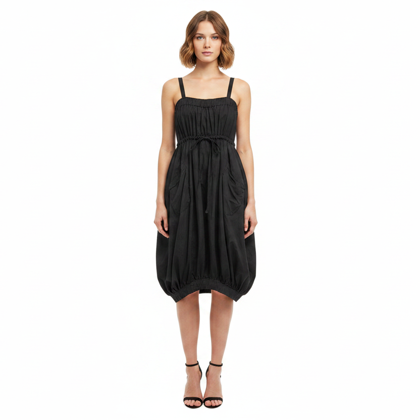 Country Road black Summer dress, size 12