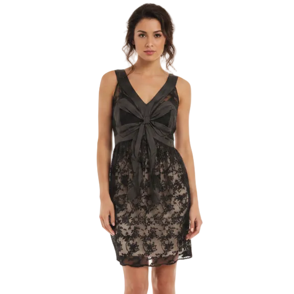 Trelise Cooper black lace cocktail dress, size 10