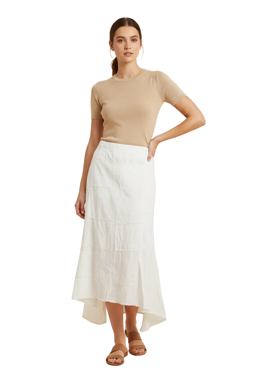 Lisa Law white skirt, size 10