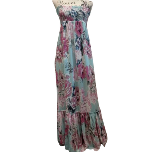 Summer maxi dress, size 10/12