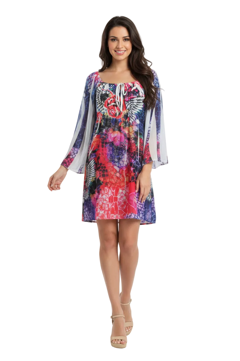 HIRE-Heidi 1970's party dress-size 12/14