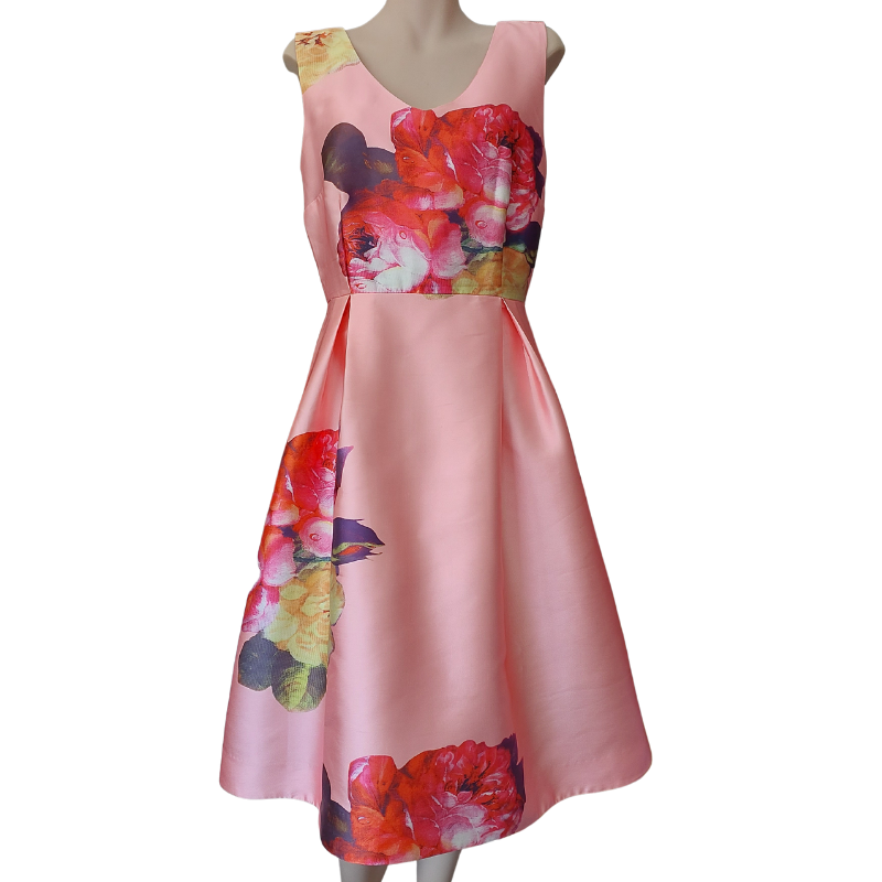 Stella peach floral dress, size 12