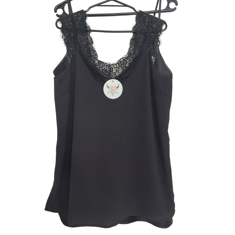 NEW The Rock Box black camisole, size 12, retail $109