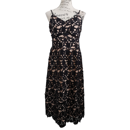 Fate black lace dress-size 12