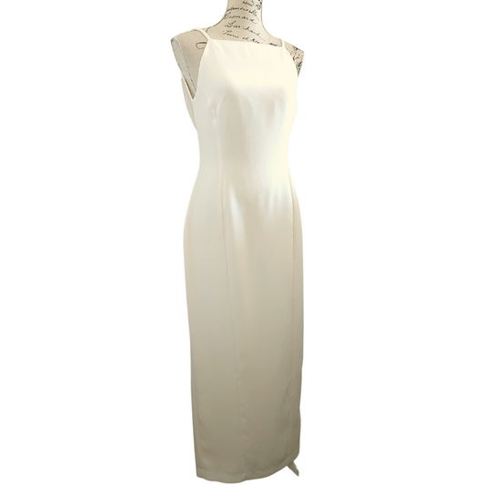 Cue ivory formal dress, size 12