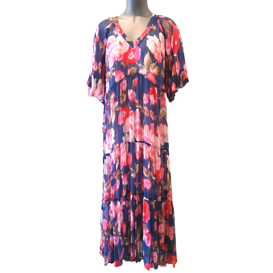 Loobies Story floral dress, size 16/18-RENT