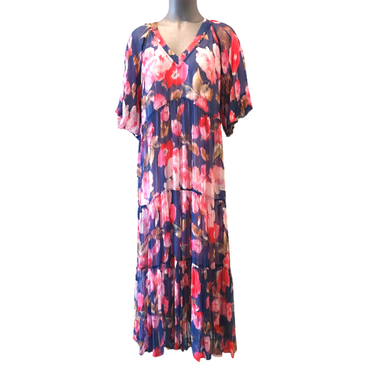 Loobies Story floral dress, size 16/18-HIRE