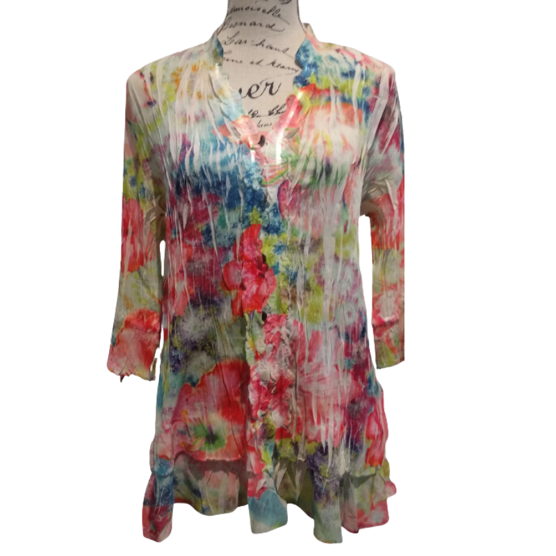 La Strada colourful top, size 14-16-18-20