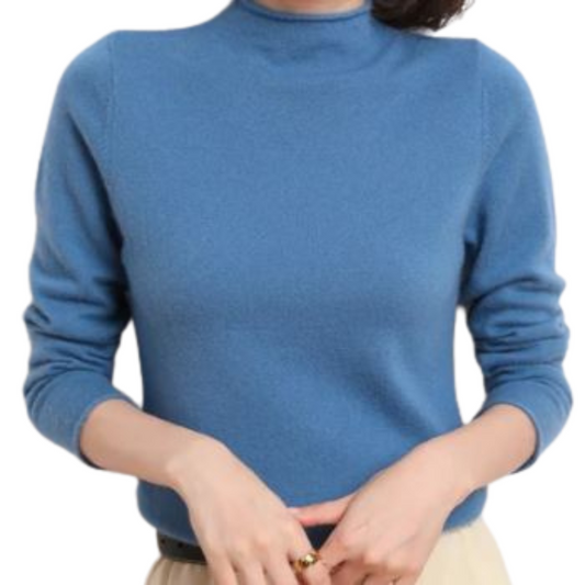 SALE NEW 100% pure fine wool jumper, size 8-14, blue 14 in stock