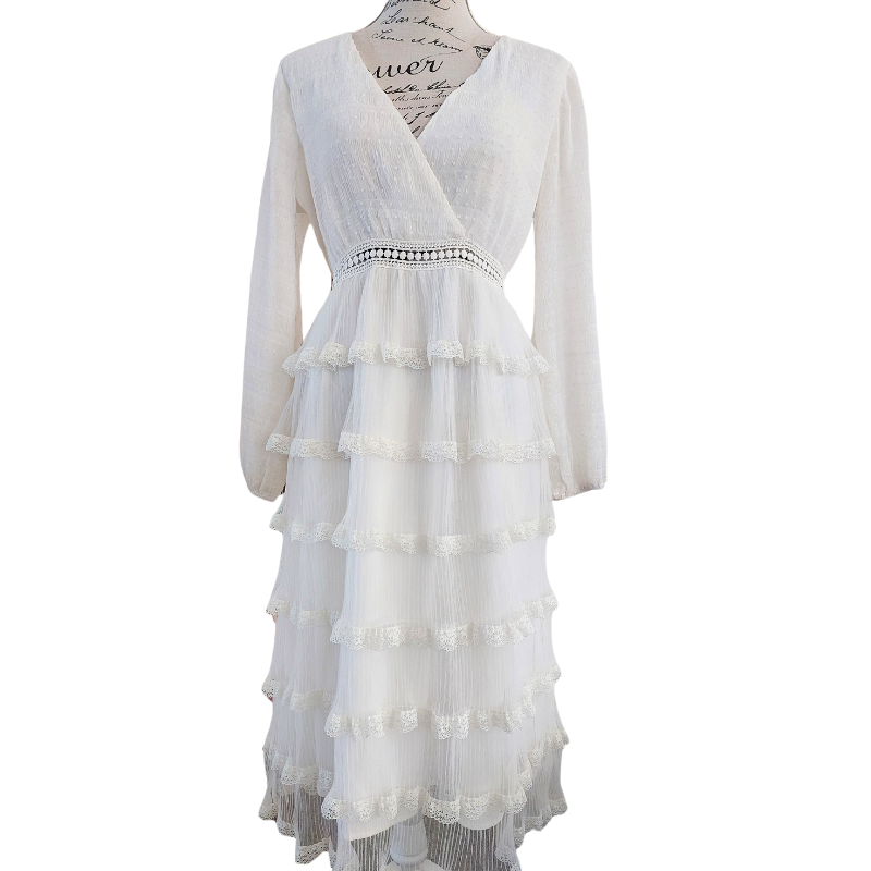 Whyte Valentine ivory dress, size 14