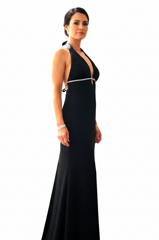 Alannah black formal / ball dress-size 8