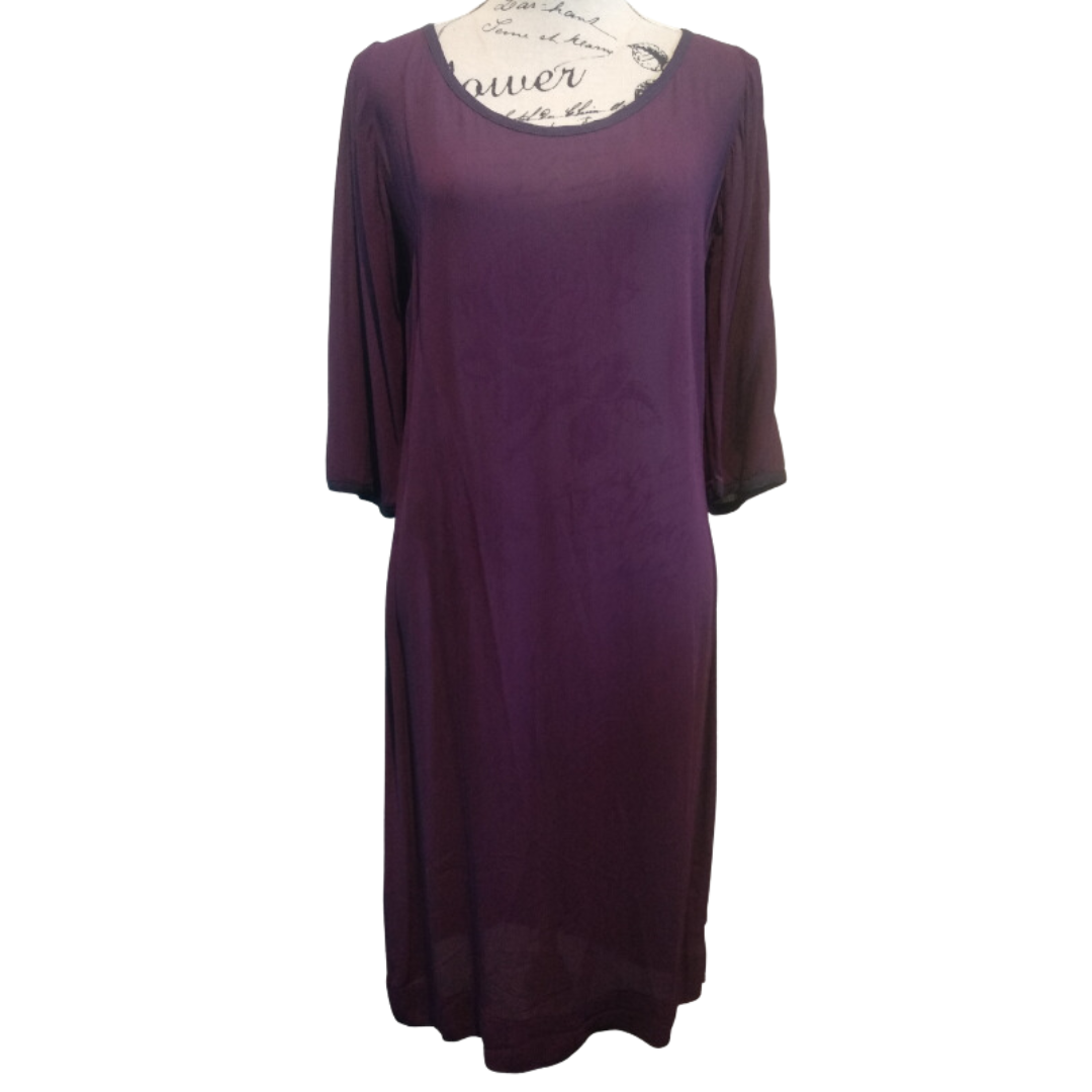 Robyn Mathieson aubergine dress, size 8/10