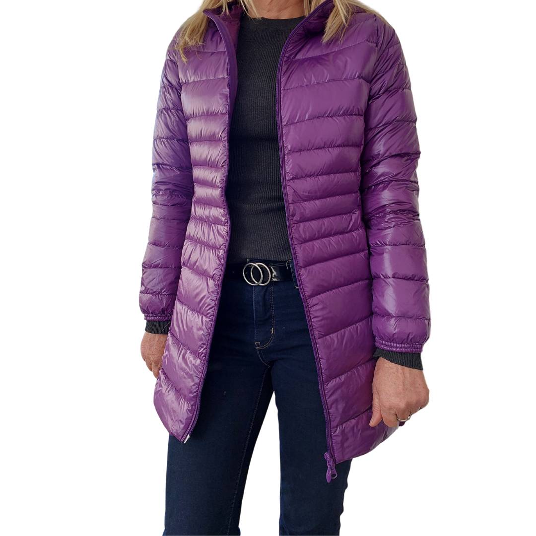 PRE-ORDER-New 90% duck down light weight puffer coat, size 8-22
