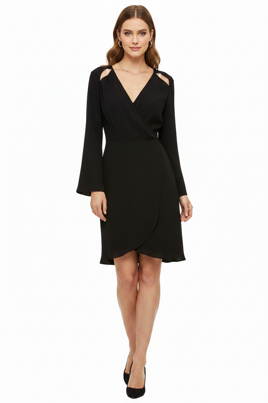 Liam black cocktail dress, size 8-10