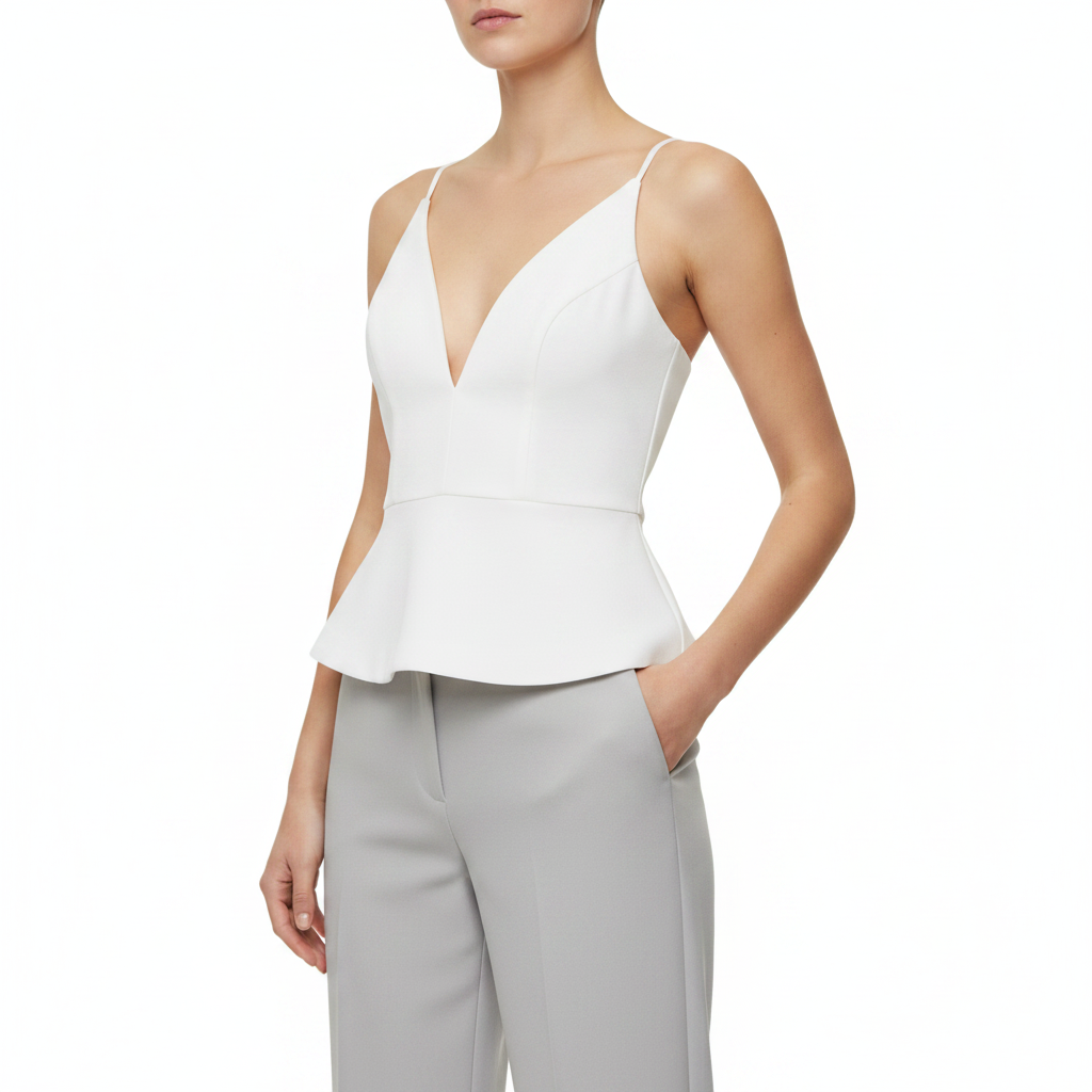 WISH ivory top size 8