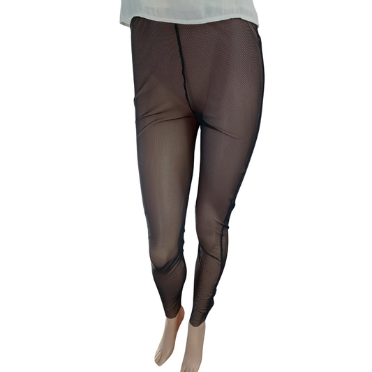 Nyne fine mesh leggings, size 8