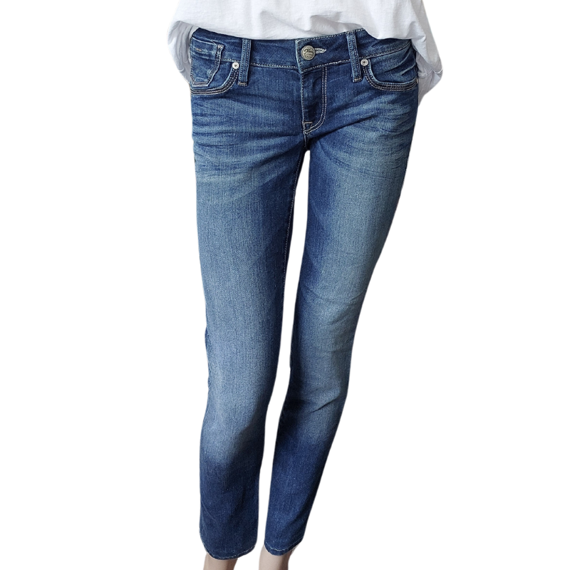 Mavi low rise skinny jeans, size 26-8