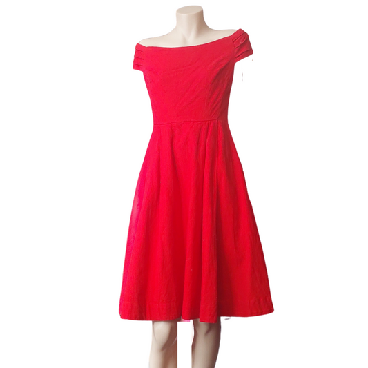 Emily & Fin red Summer dress, size 6
