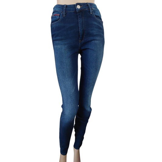Tommy Hilfiger high waisted skinny jeans, size 27/6-8
