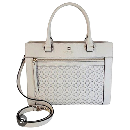 KATE SPADE cream
Perri Lane Bubbles Romy Satchel Tote Bag Handbag