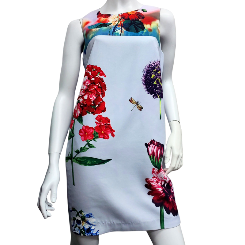 Trelise Cooper blue floral dress, size 12