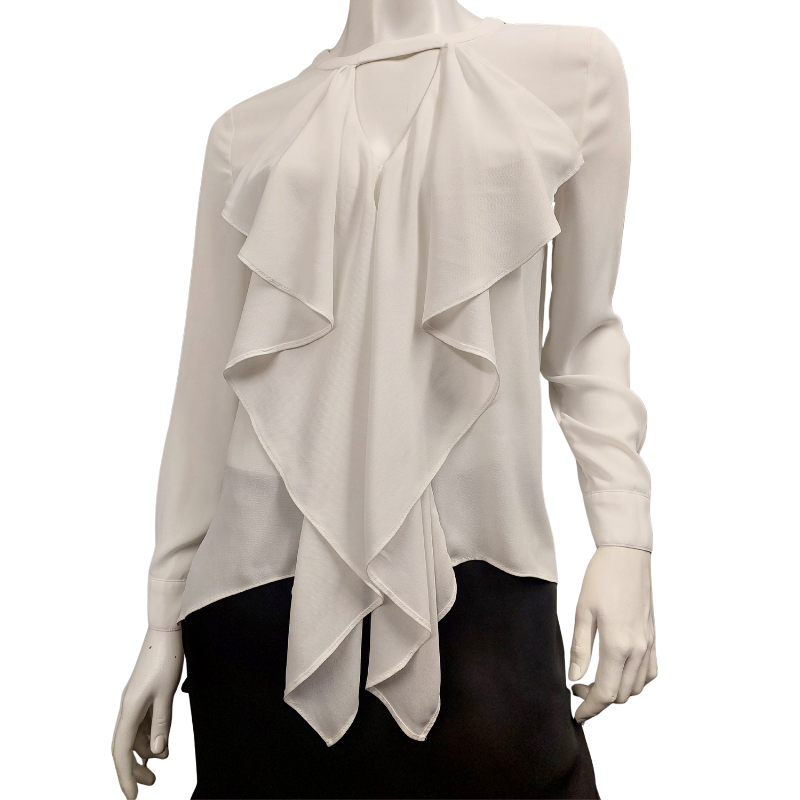 Ketze ke ivory top, size XS/10