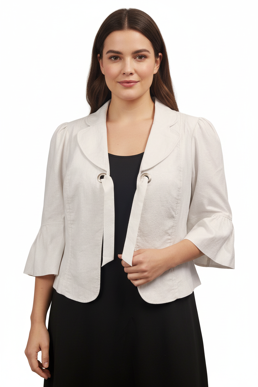 Catalyst silver/ bone jacket, size 16