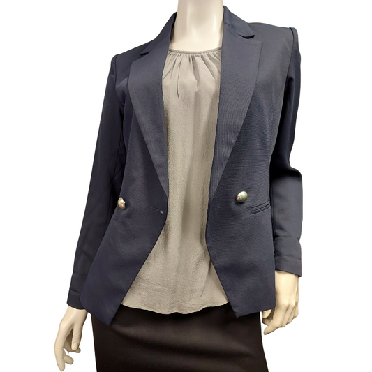 Seeking Lola navy blue jacket, size 8