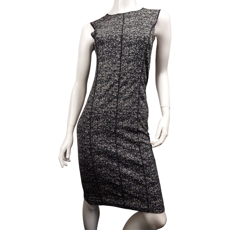 TRENERY black & white dress-XS, size 8