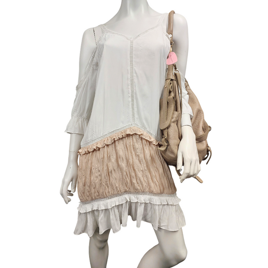 Amaya ivory dress, size XS, fits 8