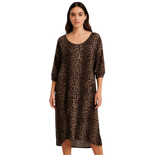 Briarwood animal print dress size 8