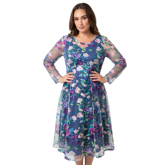 Jellicoe embroidered dress, size 20