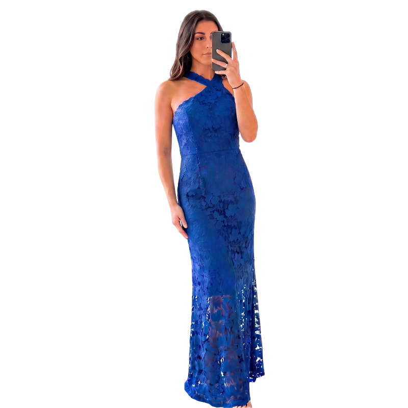 Romance blue formal/ball dress, size 12