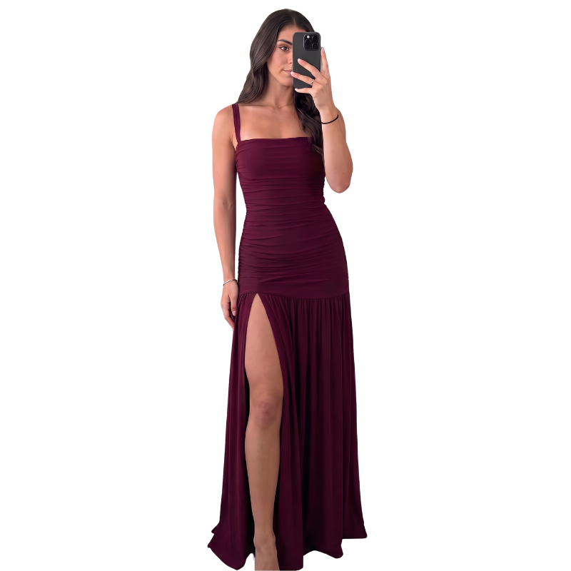 NEW Wine formal dress, size 16-18