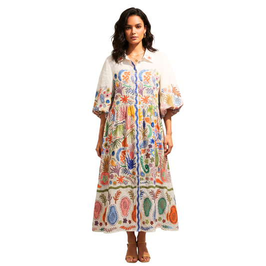 Gorman Summer linen dress, size 16